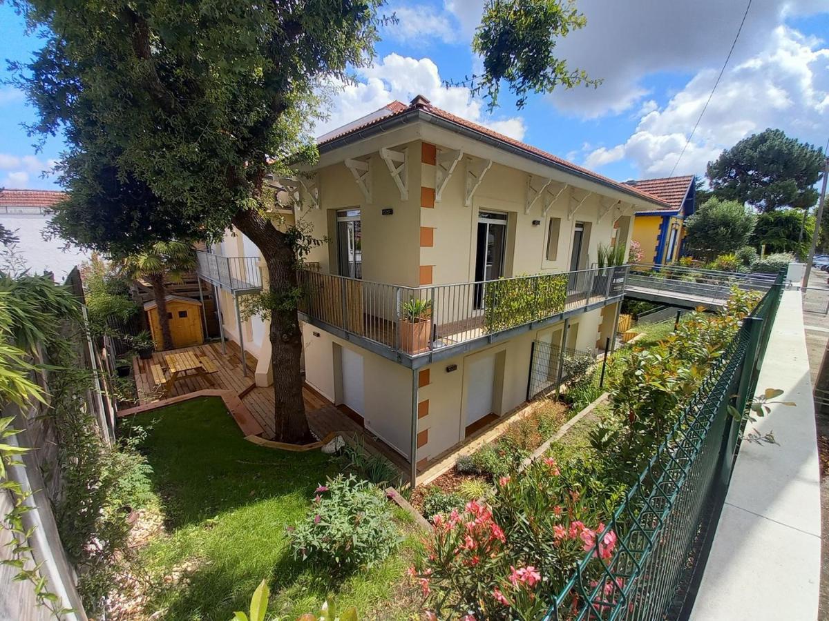 Chaleureux Appartement Aux Allures Nordiques Arcachon Bagian luar foto